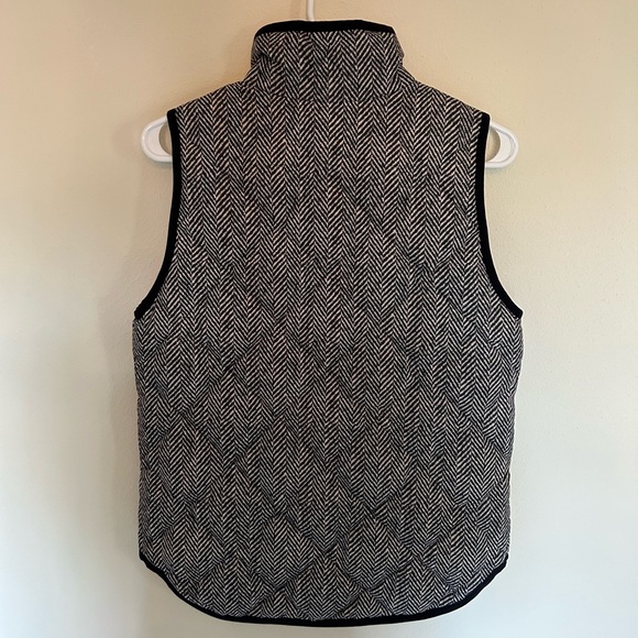 J Crew Herringbone Puffer - Picture 2 of 3